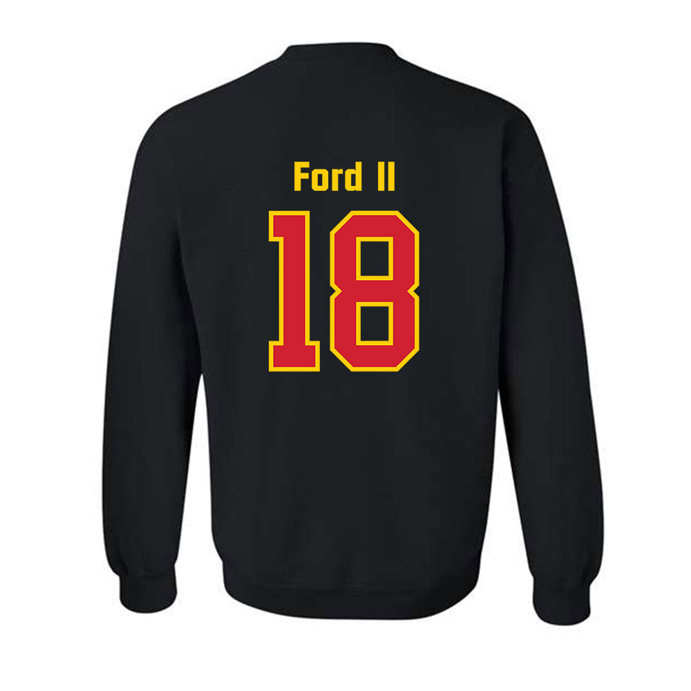 Maryland - NCAA Men's Lacrosse : Spencer Ford II - Classic Shersey Crewneck Sweatshirt-1