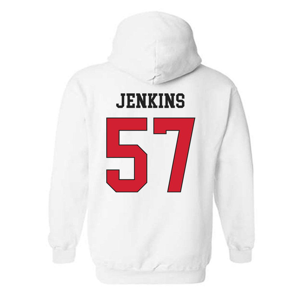Maryland - NCAA Football : Bryce Jenkins - Classic Shersey Hooded Sweatshirt-1