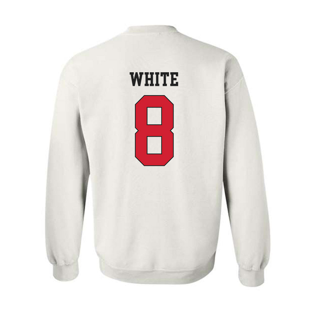 Maryland - NCAA Football : Mekhai White - Crewneck Sweatshirt
