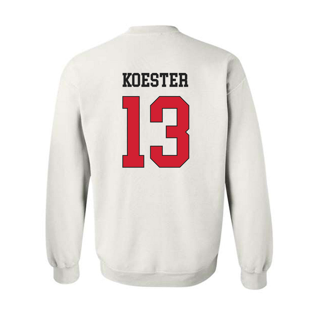 Maryland - NCAA Baseball : Logan Koester - Classic Shersey Crewneck Sweatshirt-1