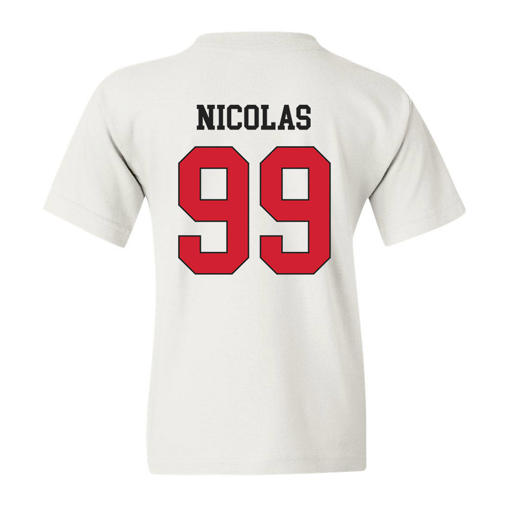 Maryland - NCAA Football : Dimitry Nicolas - Youth T-Shirt