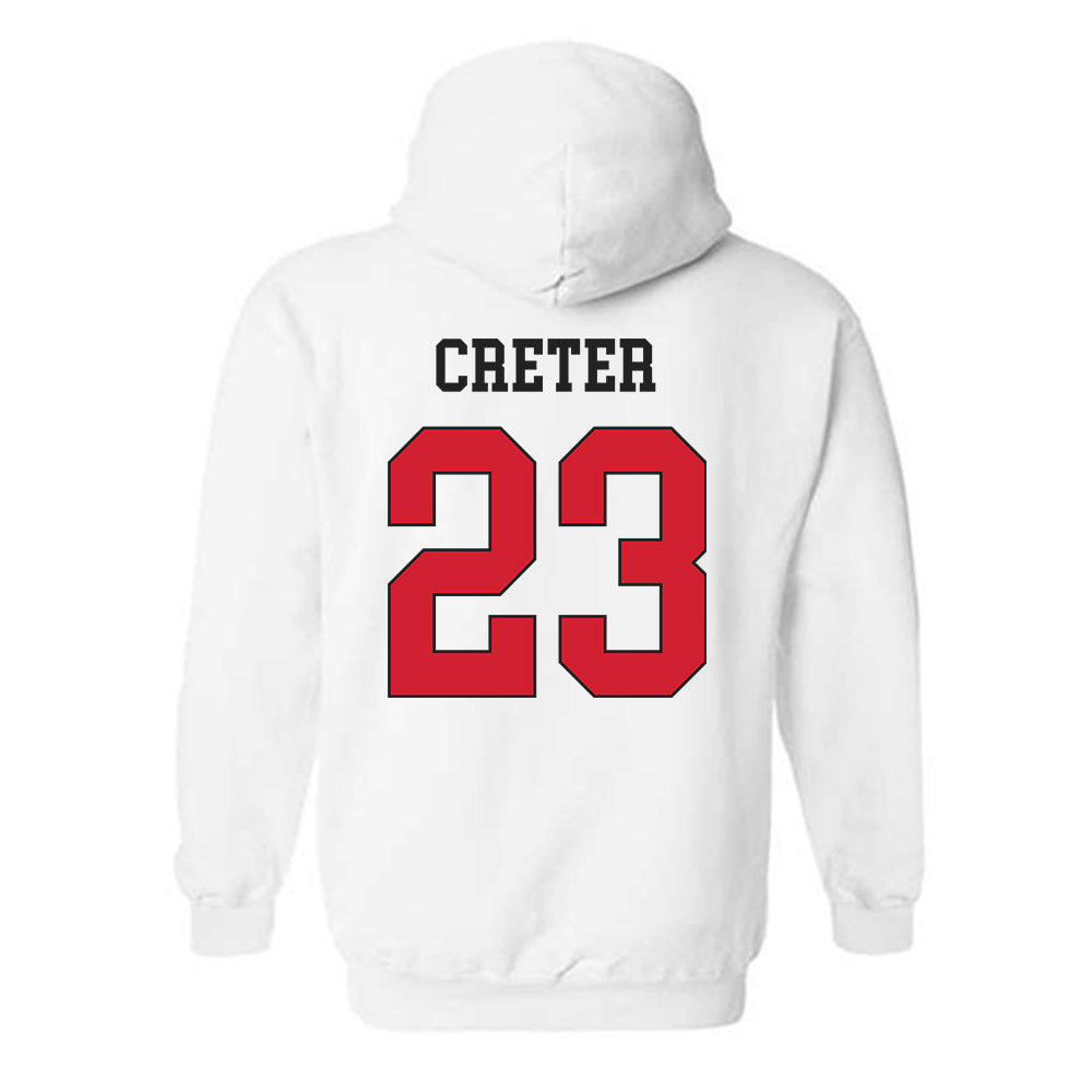 Maryland - NCAA Men's Lacrosse : Sean Creter - Classic Shersey Hooded Sweatshirt-1