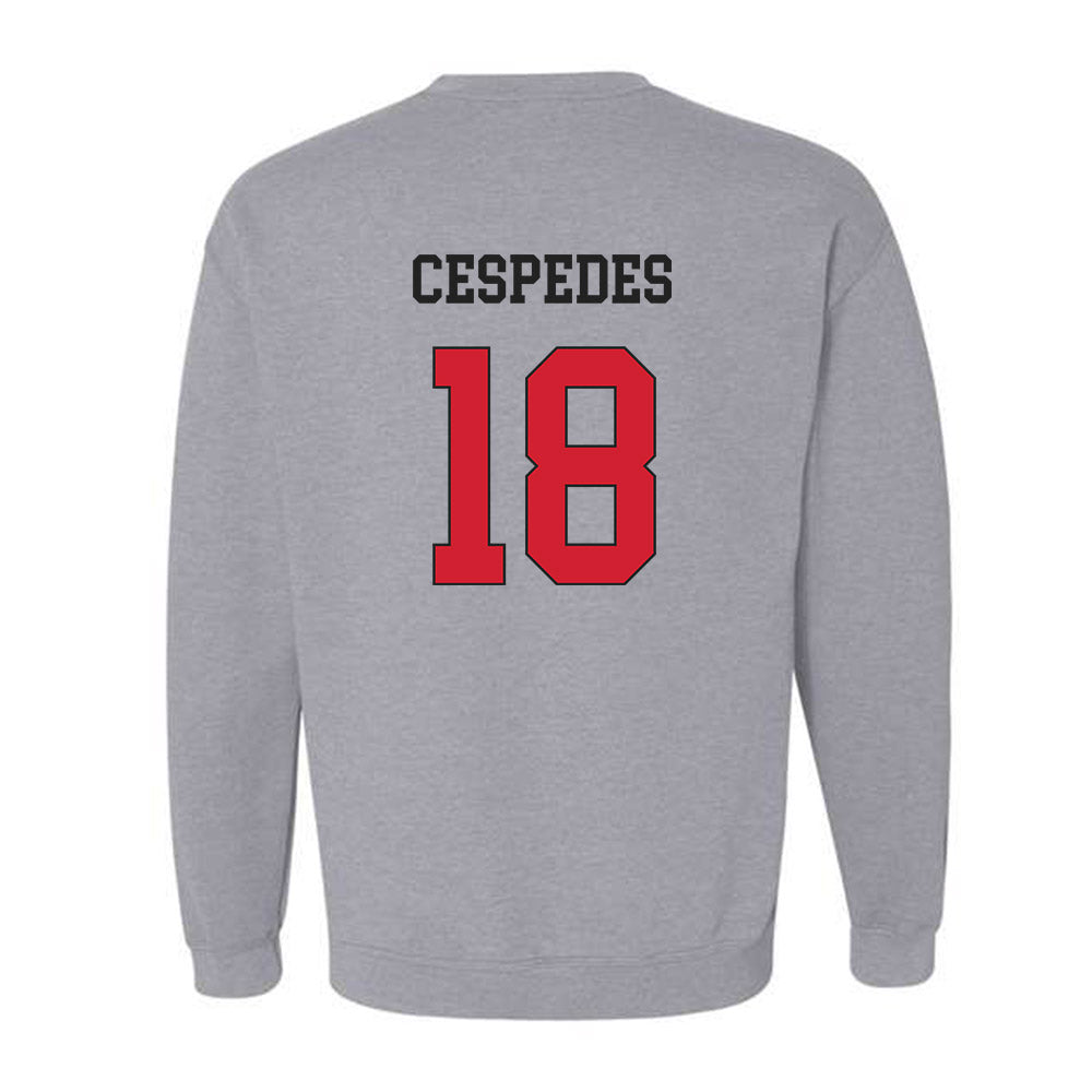 Maryland - NCAA Baseball : Cristofer Cespedes - Classic Shersey Crewneck Sweatshirt-1