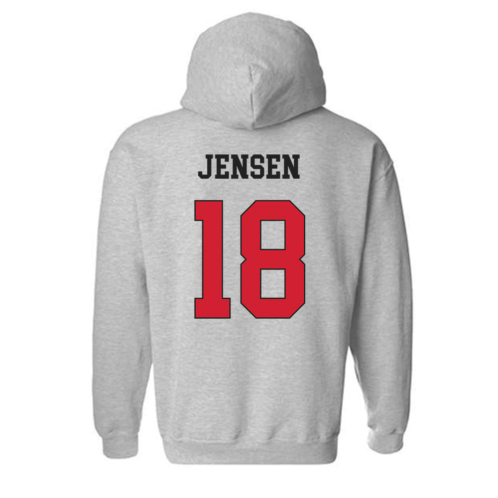 Maryland - NCAA Football : Roman Jensen - Hooded Sweatshirt