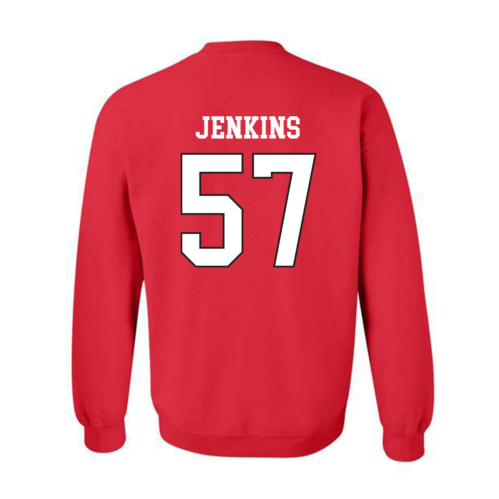 Maryland - NCAA Football : Bryce Jenkins - Classic Shersey Crewneck Sweatshirt-1
