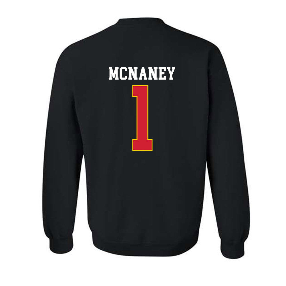 Maryland - NCAA Men's Lacrosse : Logan McNaney - Classic Shersey Crewneck Sweatshirt-1