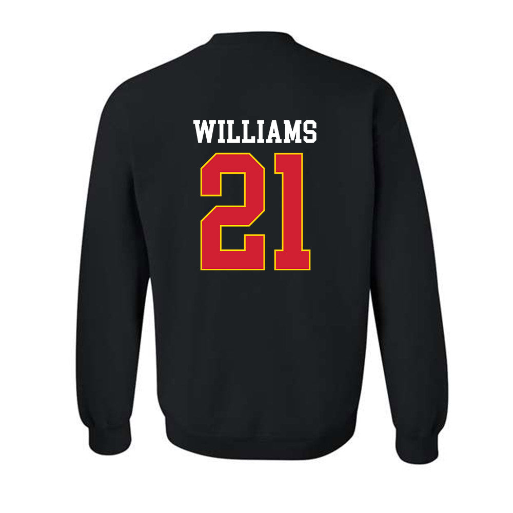 Maryland - NCAA Football : Sean Williams - Classic Shersey Crewneck Sweatshirt