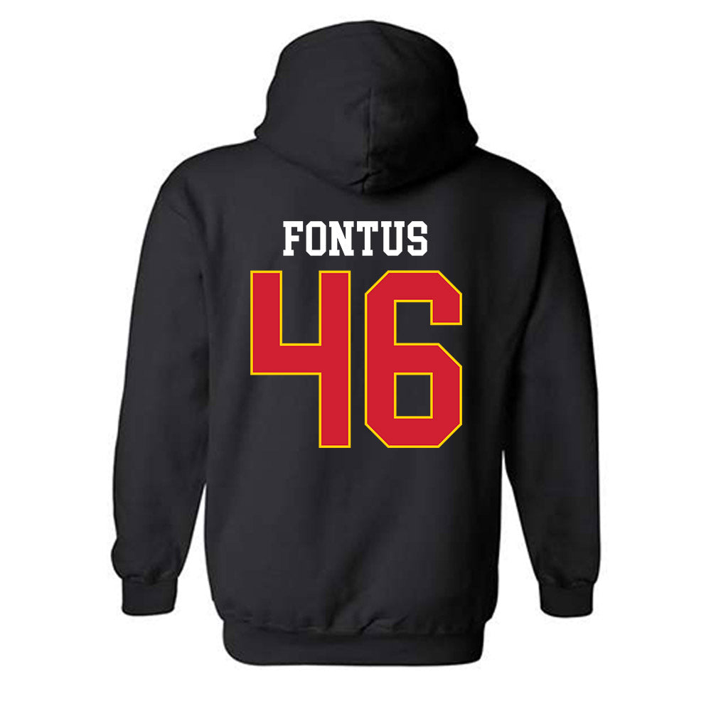 Maryland - NCAA Football : Dillan Fontus - Classic Shersey Hooded Sweatshirt