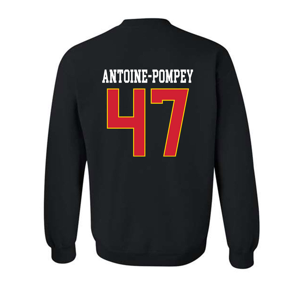 Maryland - NCAA Football : Sebastian Antoine-Pompey - Classic Shersey Crewneck Sweatshirt