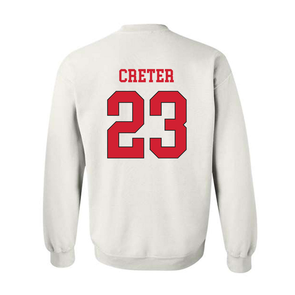 Maryland - NCAA Men's Lacrosse : Sean Creter - Classic Shersey Crewneck Sweatshirt-1