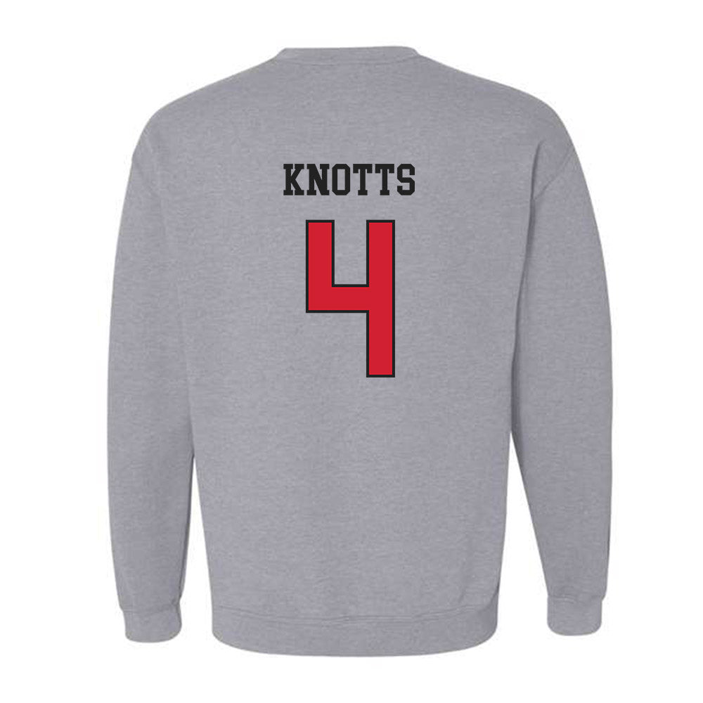 Maryland - NCAA Football : Shaleak Knotts - Classic Shersey Crewneck Sweatshirt