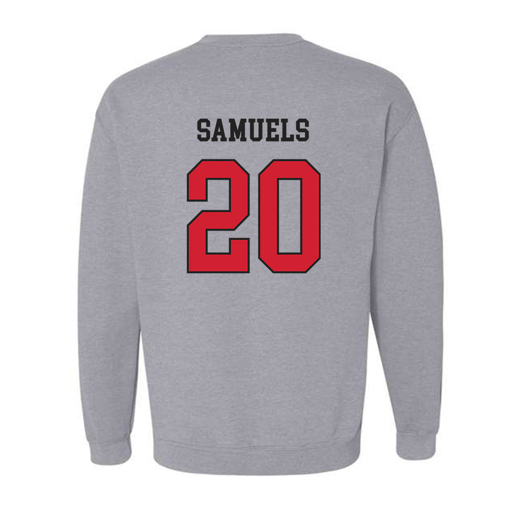 Maryland - NCAA Football : DJ Samuels - Classic Shersey Crewneck Sweatshirt-1