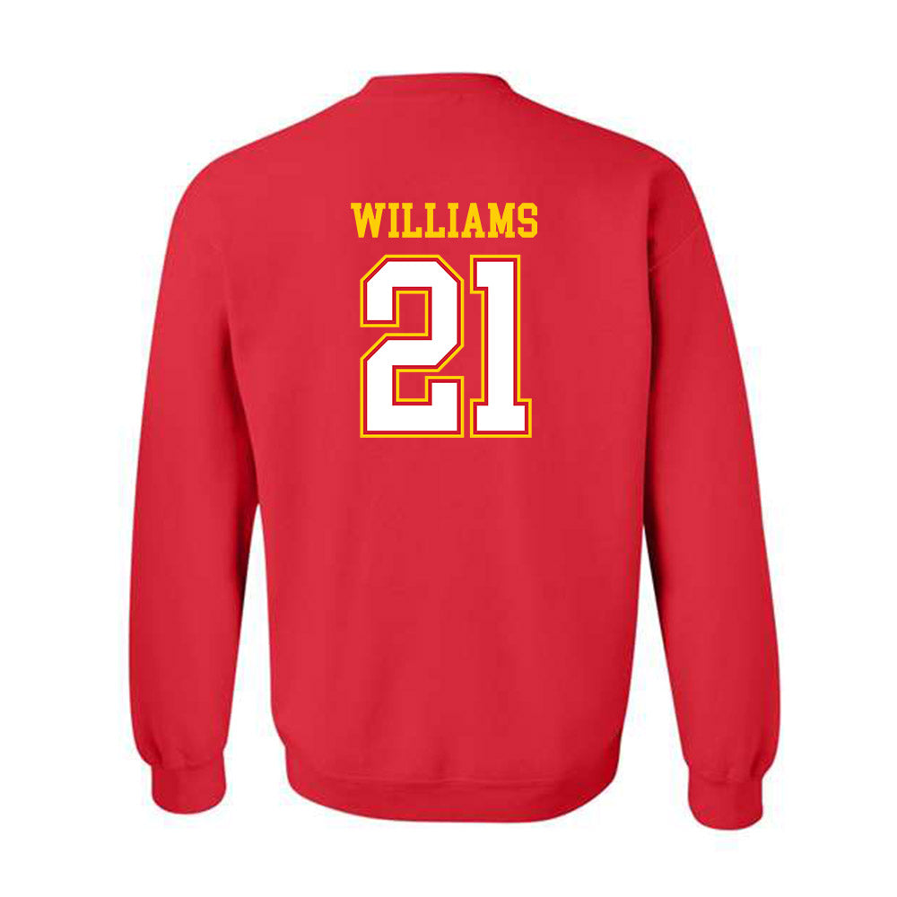 Maryland - NCAA Football : Sean Williams - Sports Shersey Crewneck Sweatshirt