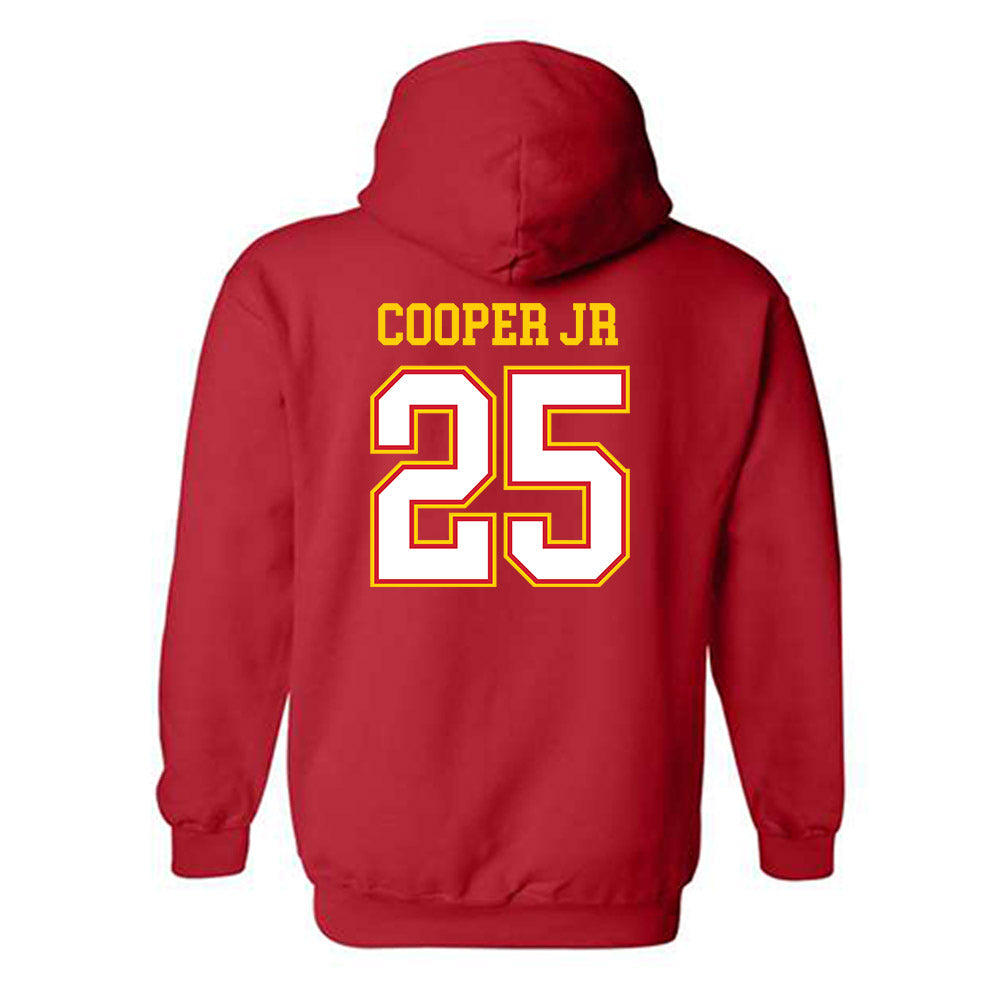Maryland - NCAA Football : Ricardo Cooper Jr - Sports Shersey Hooded Sweatshirt-1