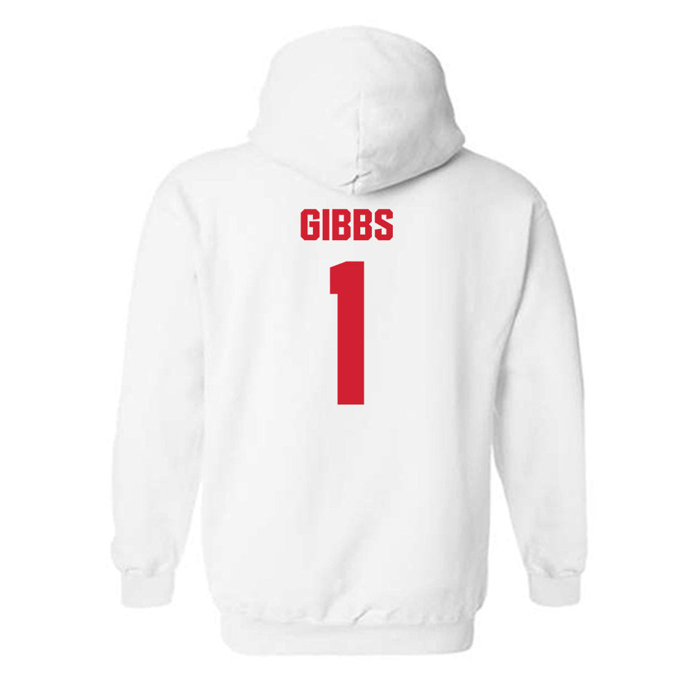 Maryland - NCAA Baseball : Colin Gibbs - Sports Shersey Hooded Sweatshirt-1