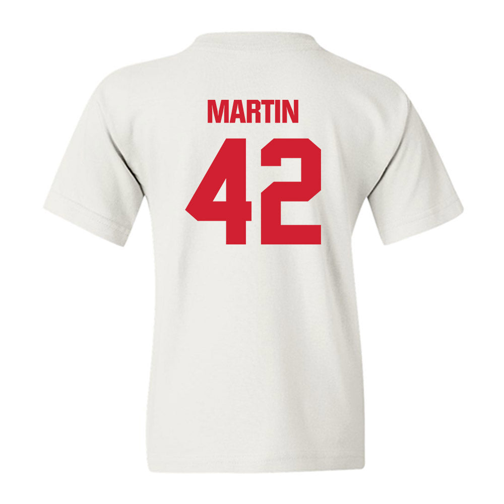 Maryland - NCAA Baseball : Brayden Martin - Sports Shersey Youth T-Shirt-1