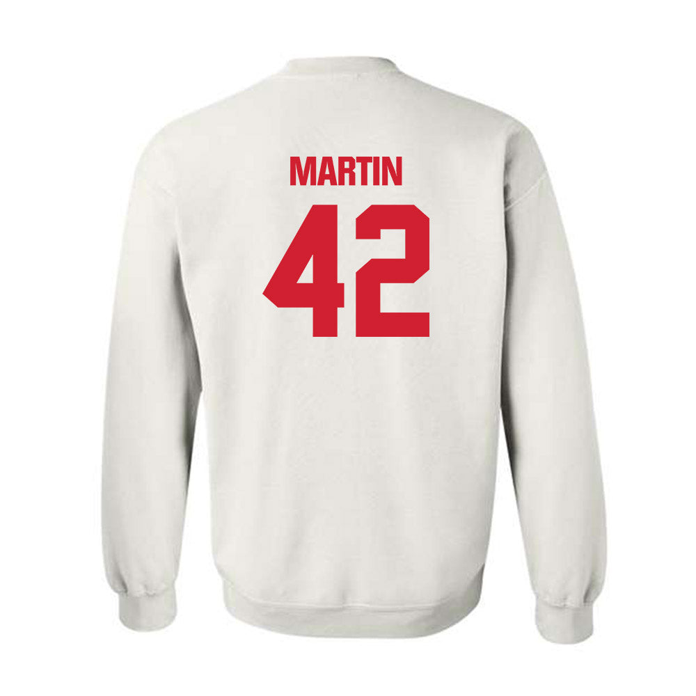 Maryland - NCAA Baseball : Brayden Martin - Sports Shersey Crewneck Sweatshirt-1