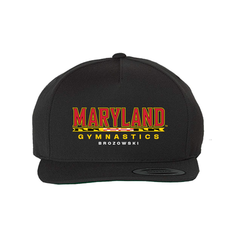 Maryland - NCAA Women's Gymnastics : Tasha Brozowski - Snapback Hat