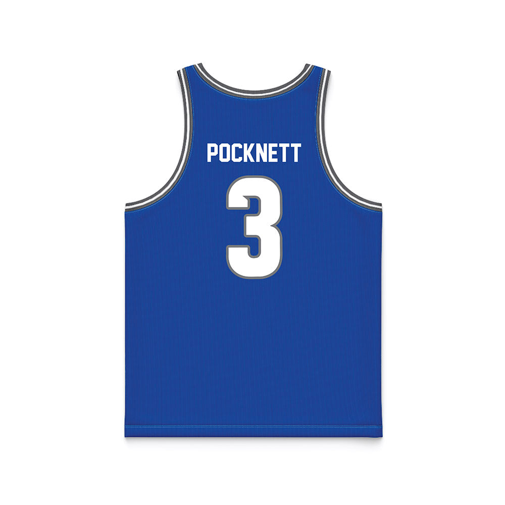 Buffalo - NCAA Men's Basketball : Mikhail Pocknett - Basketball Jersey-1