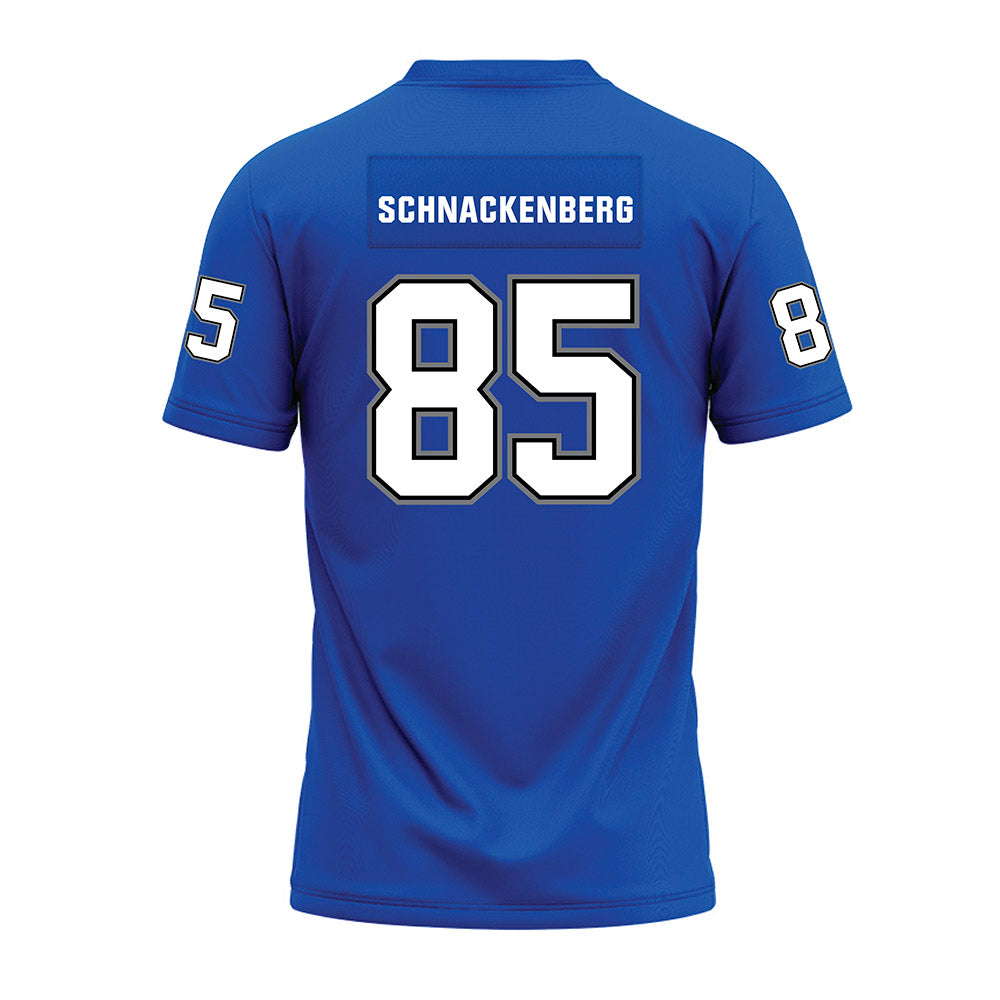 Buffalo - NCAA Football : Andrew Schnackenberg - Blue Premium Football Jersey