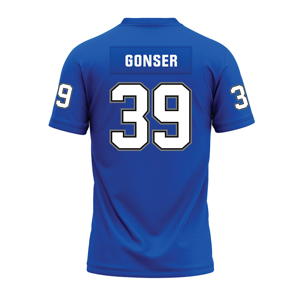 Buffalo - NCAA Football : Mitchell Gonser - Blue Premium Football Jersey-1