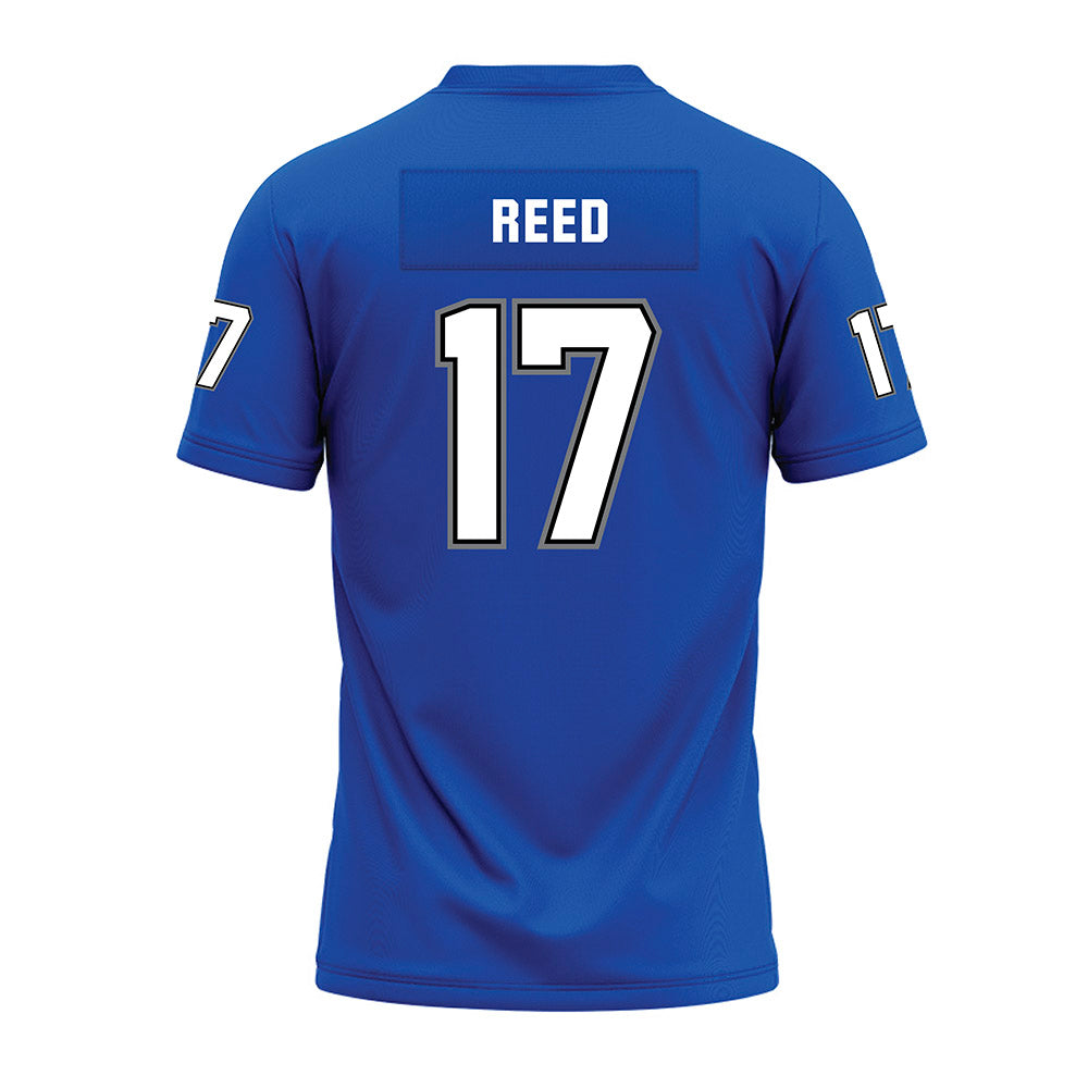 Buffalo - NCAA Football : Nicholas Reed - Blue Premium Football Jersey-1