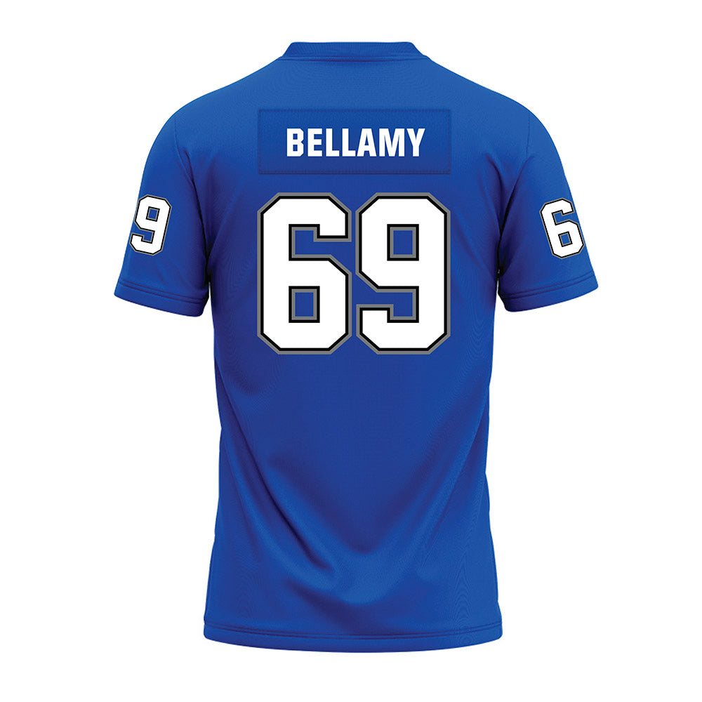 Buffalo - NCAA Football : Jackson Bellamy - Blue Premium Football Jersey