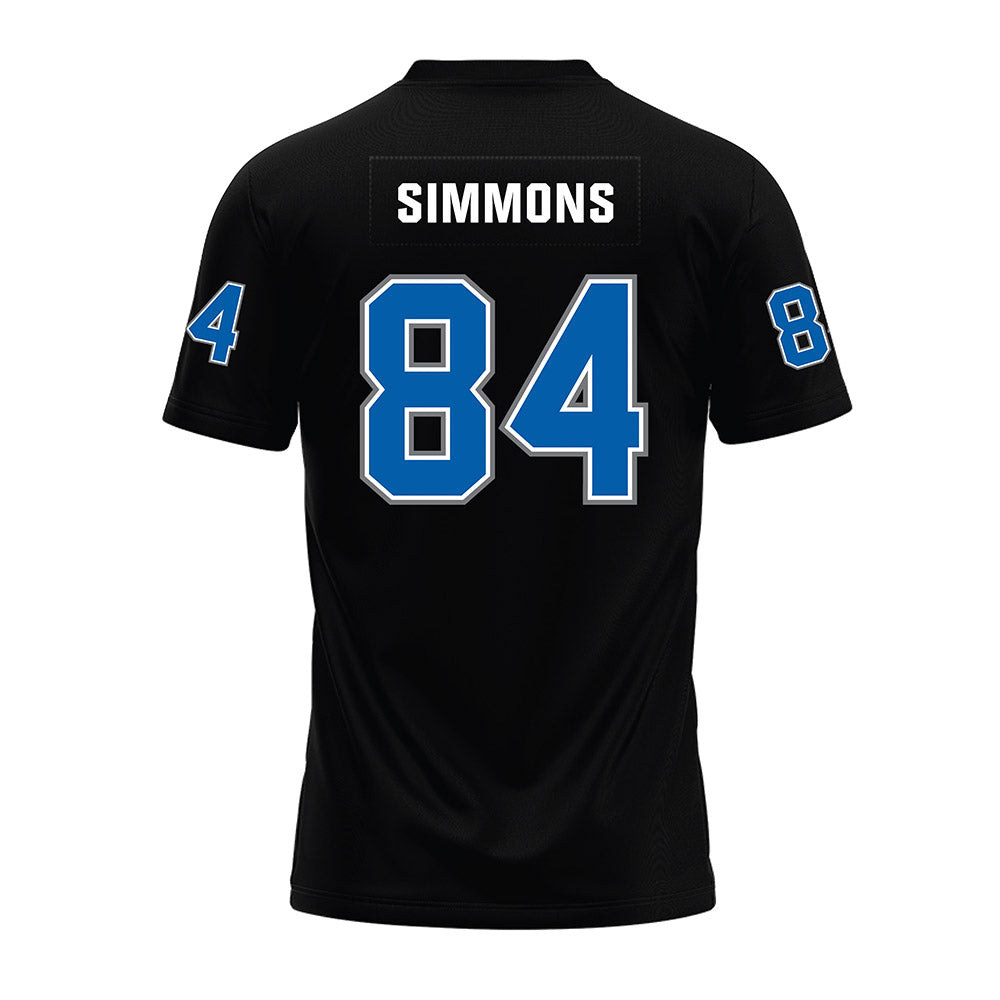Buffalo - NCAA Football : Tyrell Simmons - Black Premium Football Jersey