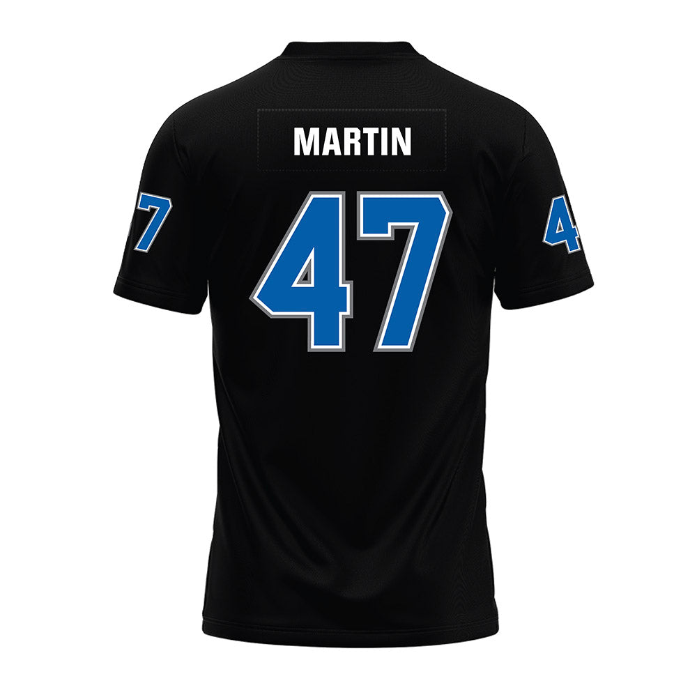 Buffalo - NCAA Football : Christopher Martin - Black Premium Football Jersey