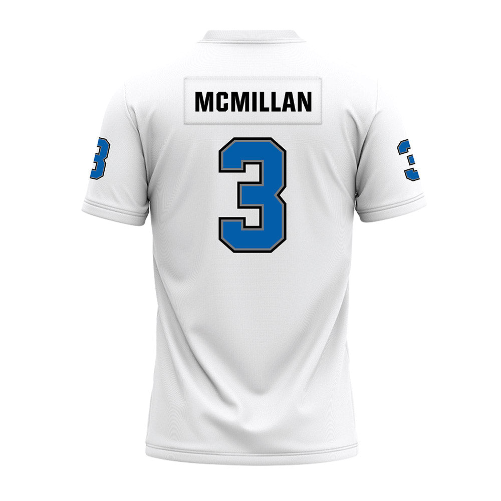 Buffalo - NCAA Football : Nik McMillan - White Premium Football Jersey