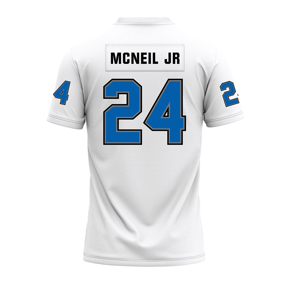 Buffalo - NCAA Football : James McNeil jr - White Premium Football Jersey