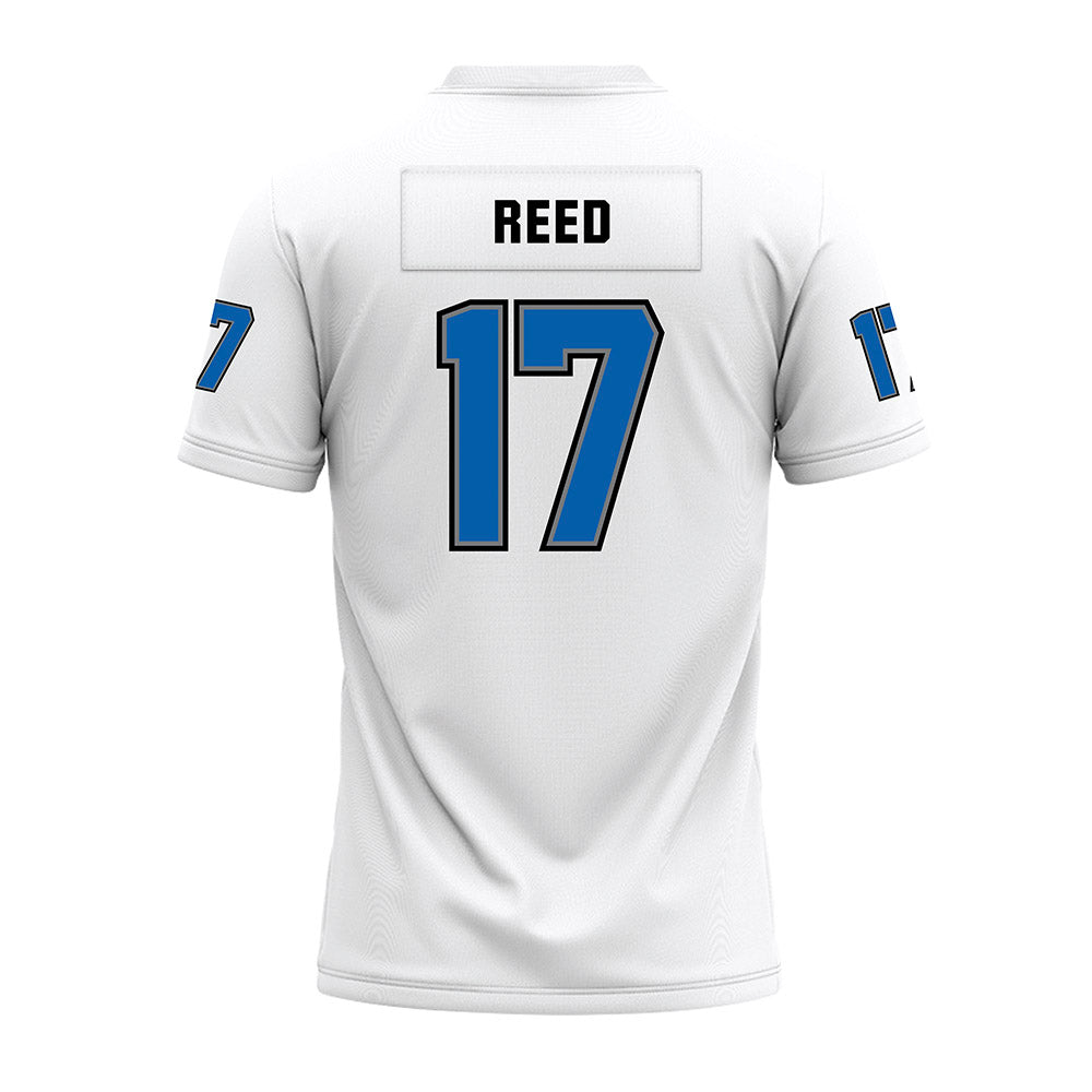 Buffalo - NCAA Football : Nicholas Reed - White Premium Football Jersey-1
