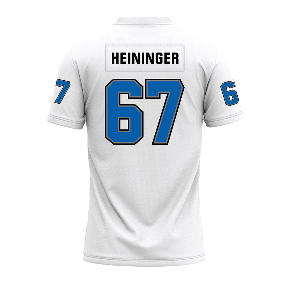 Buffalo - NCAA Football : Alex Heininger - White Premium Football Jersey