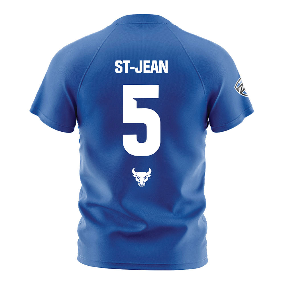 Buffalo - NCAA Women's Soccer : Frederique St-Jean - Soccer Jersey-1