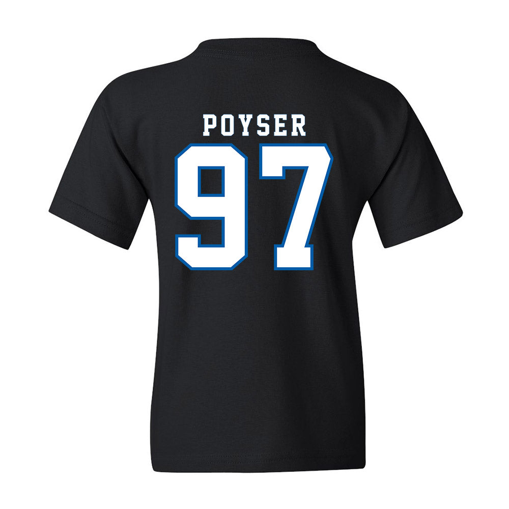 Buffalo - NCAA Football : Junior Poyser - Youth T-Shirt