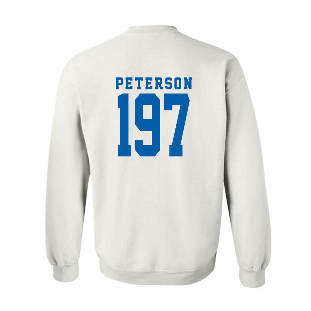 Buffalo - NCAA Wrestling : Aiden Peterson - Crewneck Sweatshirt-1