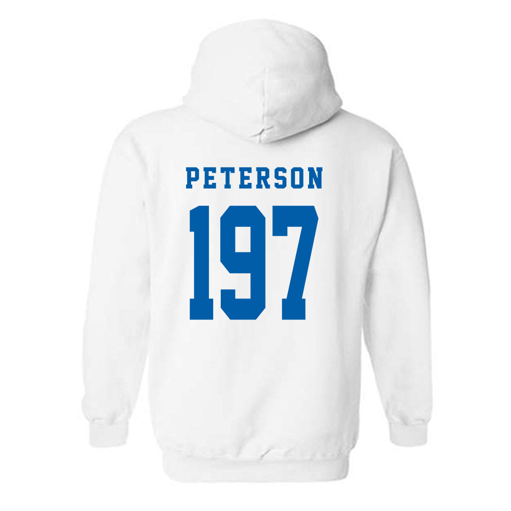 Buffalo - NCAA Wrestling : Aiden Peterson - Hooded Sweatshirt-1