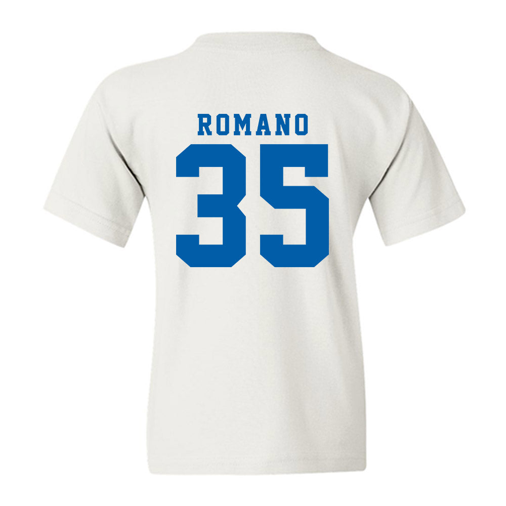 Buffalo - NCAA Men's Basketball : Evan Romano - Youth T-Shirt-1