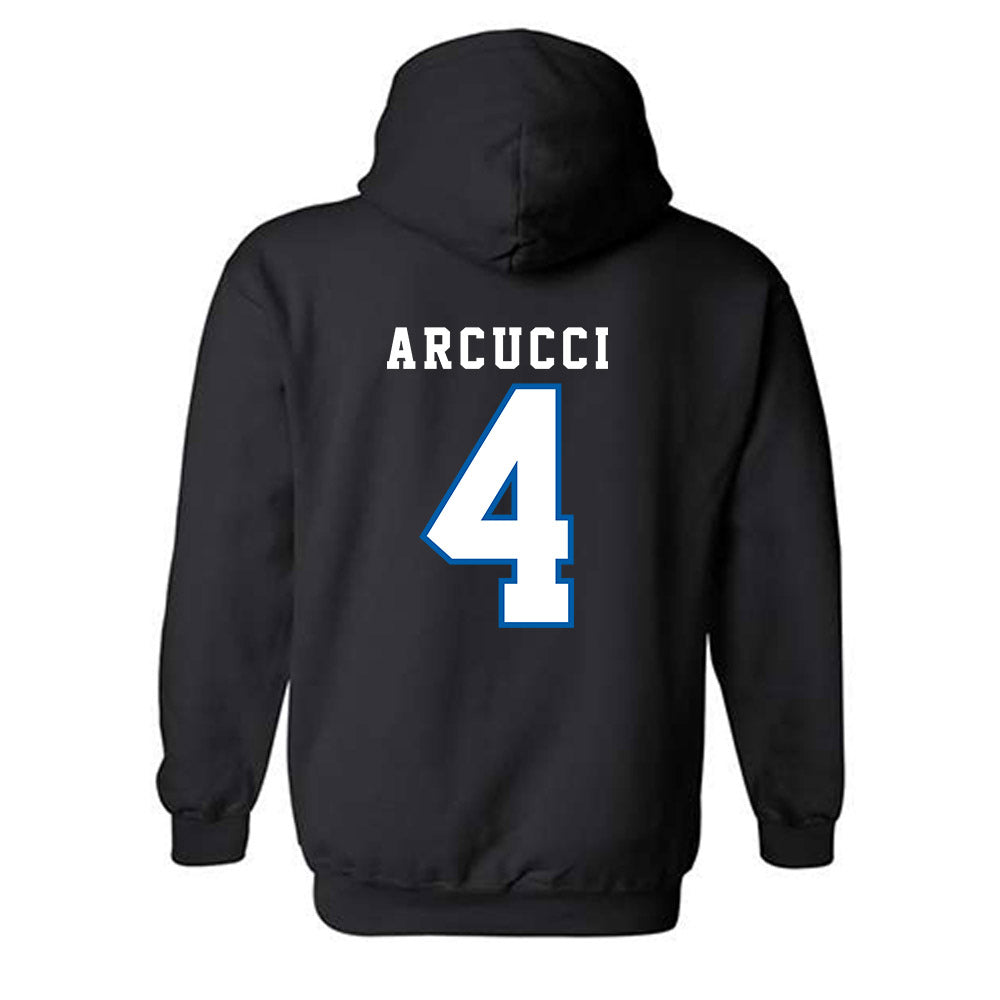 Buffalo - NCAA Women's Volleyball : Luli Arcucci - Hooded Sweatshirt-1