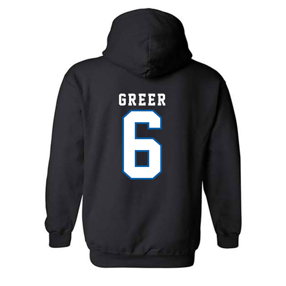 Buffalo - NCAA Football : Miles Greer - Hooded Sweatshirt-1