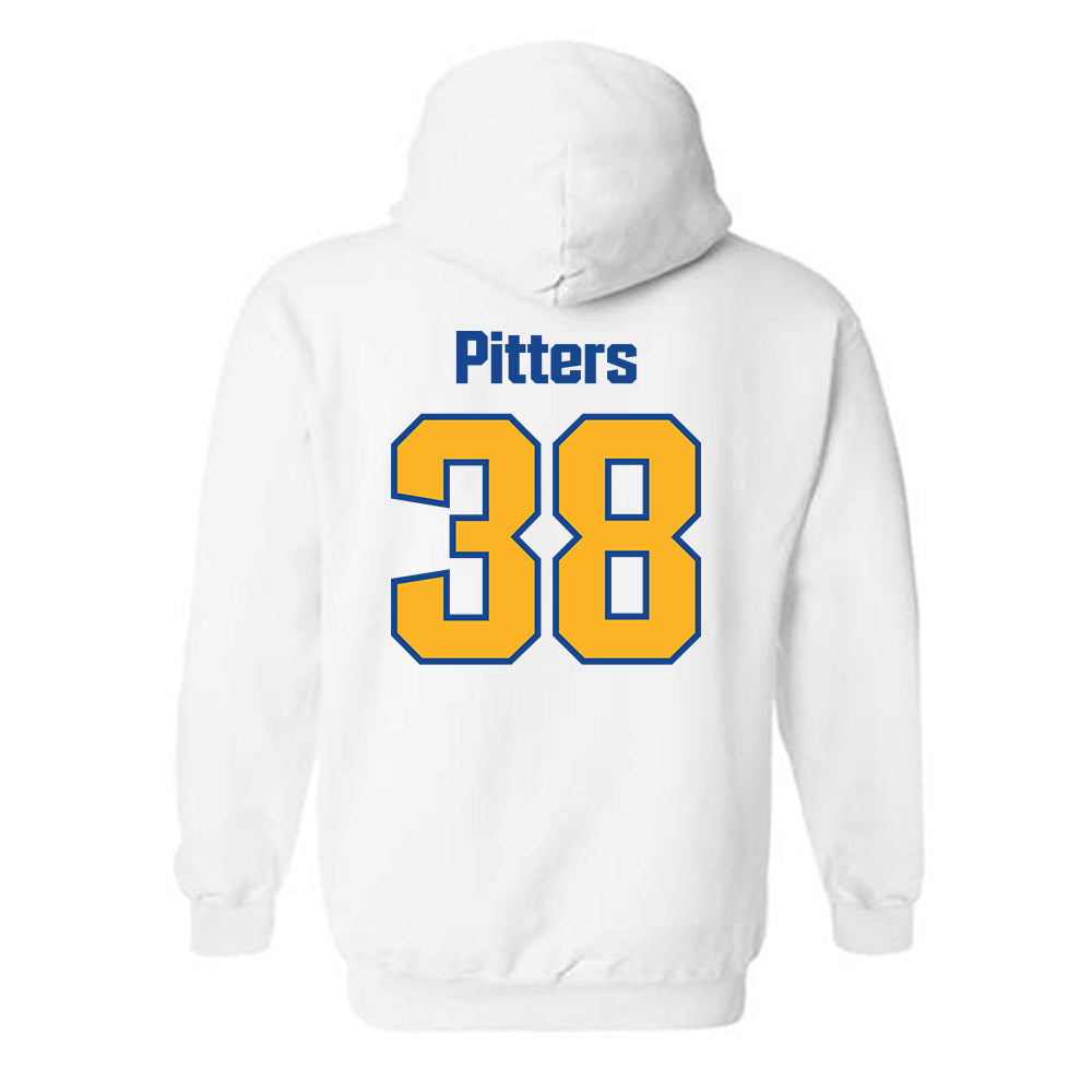 SJSU - NCAA Football : Nassir Pitters - Classic Shersey Hooded Sweatshirt-1