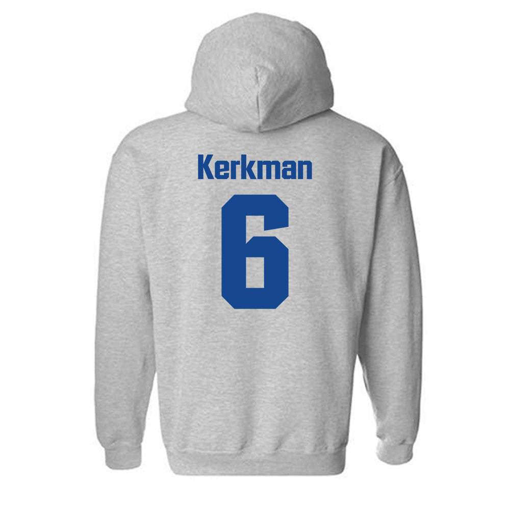 SJSU - NCAA Women's Volleyball : Halle Kerkman - Classic Shersey Hooded Sweatshirt-1