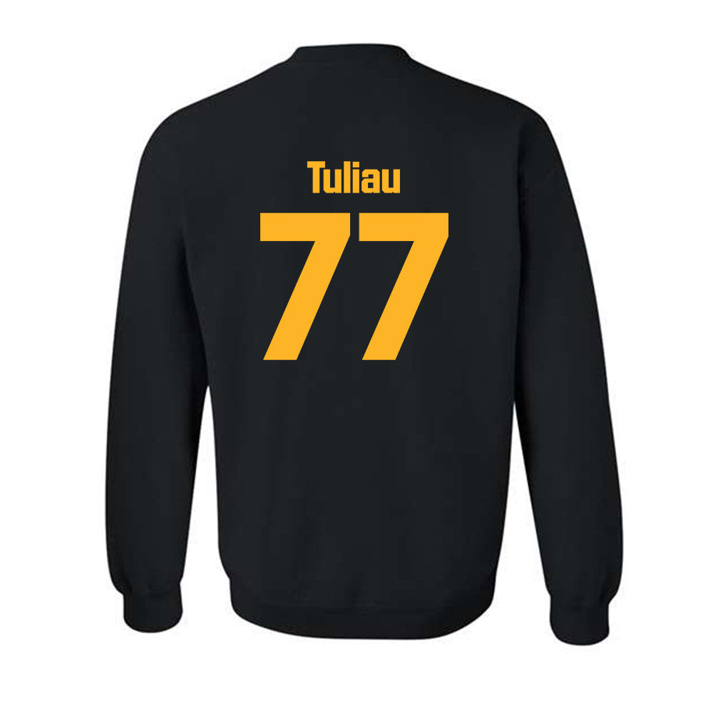 SJSU - NCAA Football : Daniel Tuliau - Classic Shersey Crewneck Sweatshirt-1