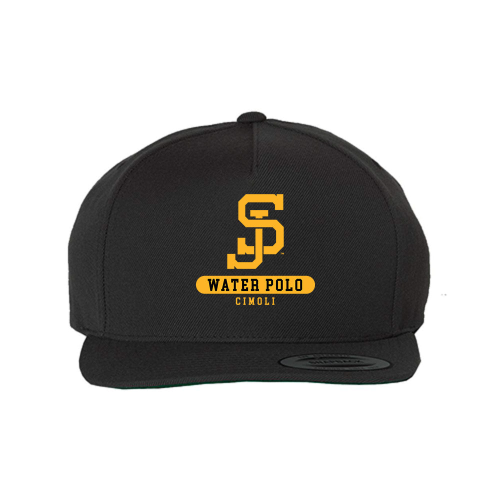 SJSU - NCAA Women's Water Polo : Sienna Cimoli - Snapback Hat-0