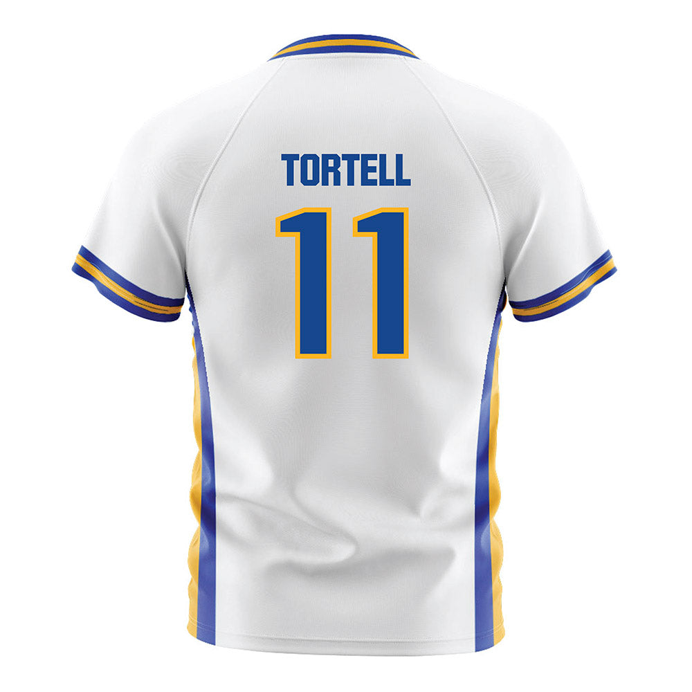 SJSU - NCAA Men's Soccer : Jordi Tortell - White Soccer Jersey-1