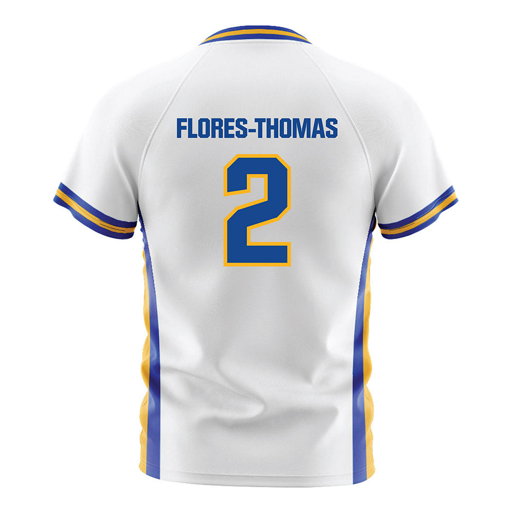 SJSU - NCAA Men's Soccer : Ruben Flores-Thomas - White Soccer Jersey-1