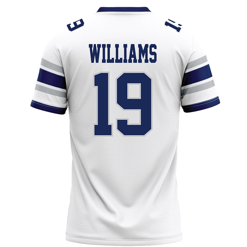 Rice - NCAA Football : Jeremiah Williams - White Football Jersey-1