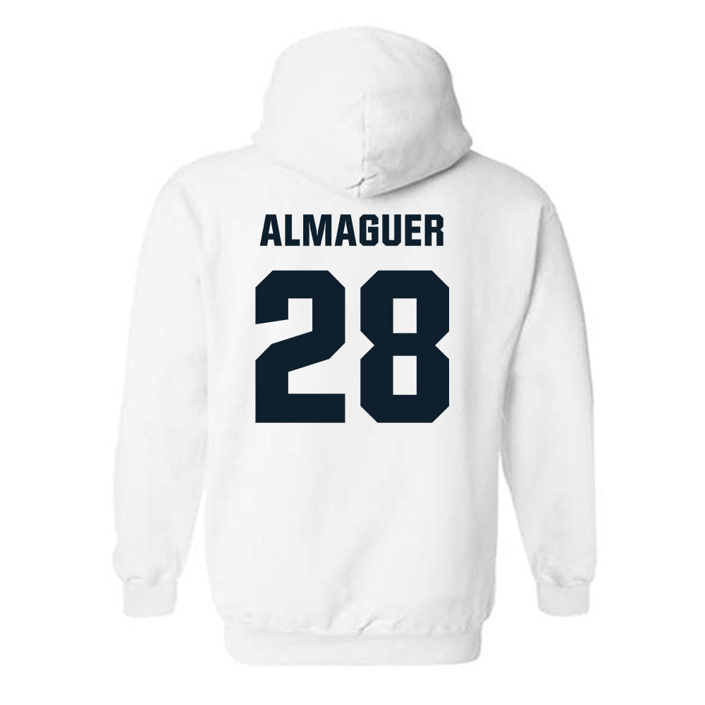 Dallas Baptist - NCAA Men's Soccer : Geovanni Almaguer - Hooded Sweatshirt-1
