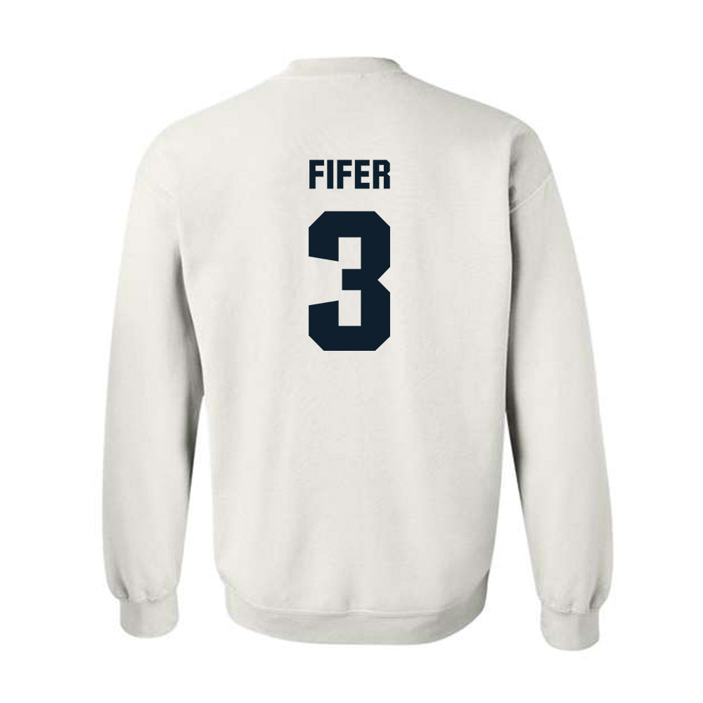 Dallas Baptist - NCAA Women's Volleyball : Reagan Fifer - Crewneck Sweatshirt-1