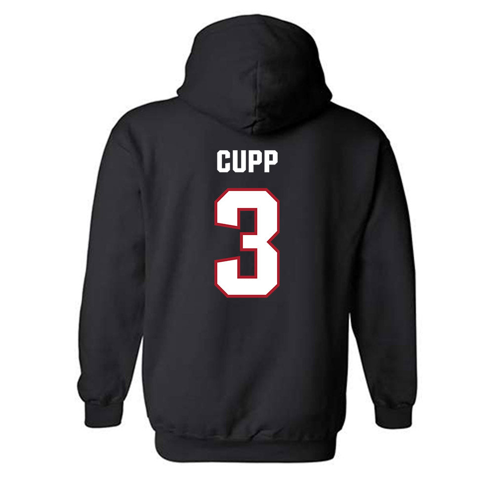 Dallas Baptist - NCAA Baseball : Dylan Cupp - Classic Shersey Hooded Sweatshirt-1